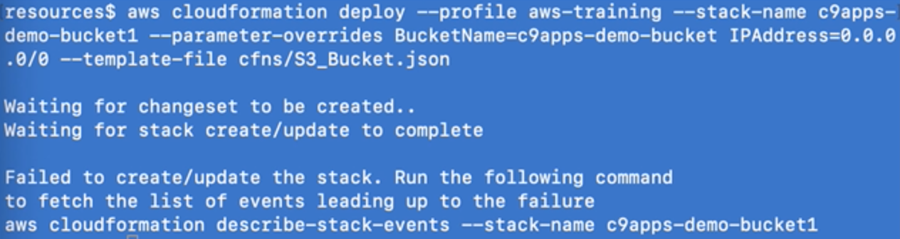 How To Troubleshoot Aws Cloudformation Errors Cloud Nine Apps